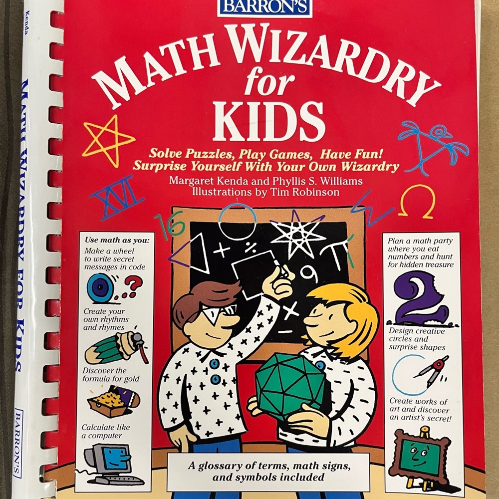 Math Wizardry for Kids Book